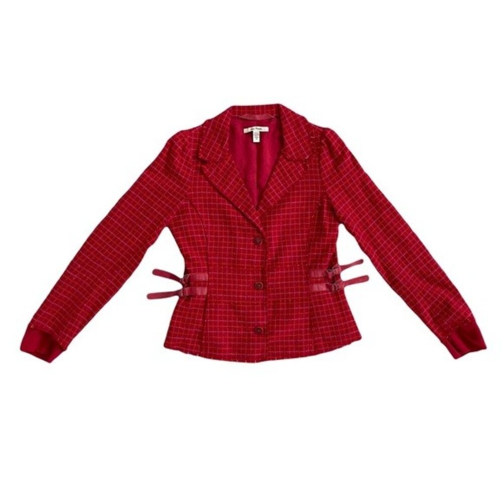 Free People Red Jacket/Blazer - size 8
